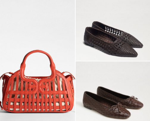 Woven Leather Accessories cover photo collage