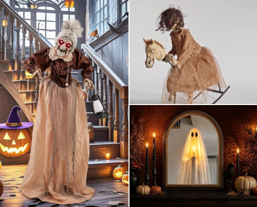 Spooky Season finds for Halloween cover photo collage