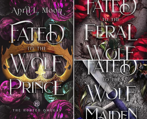 Download - Fated to the Wolf Prince: A Fated Mates Wolf Shifter Paranormal Romance (The Hunted Omegas Book 1) fan reading list cover photo collage