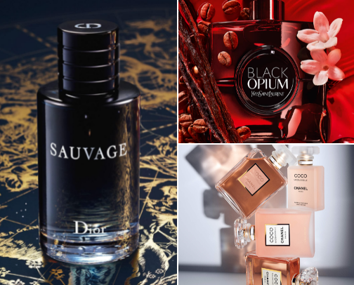 Perfumes that smell so good🌸 cover photo collage