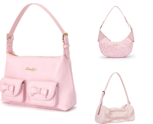 Cute pink bags recommendations 🩷 cover photo collage
