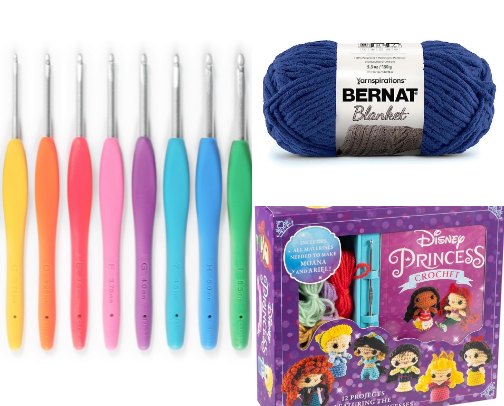 My favorite hobby, crochet! cover photo collage