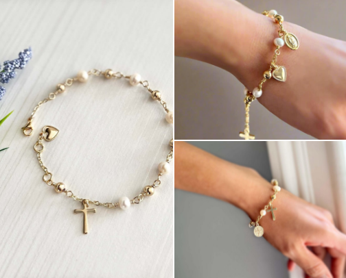 My Favorite Rosary Bracelets for Daily Faith & Meaningful Gifting 🎁🕊️ cover photo collage