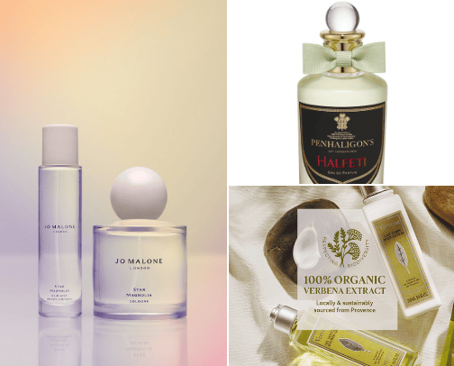 Perfumes cover photo collage