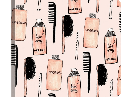 Hair cover photo collage