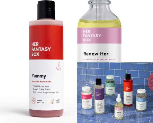 shower routine care cover photo collage