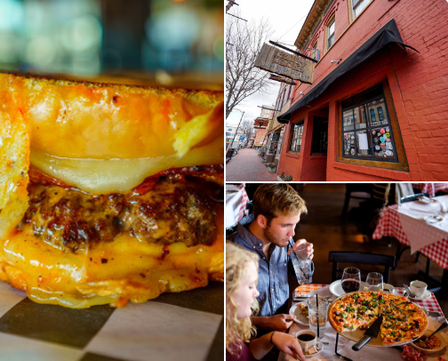 The best restaurants in Harrisonburg VA cover photo collage
