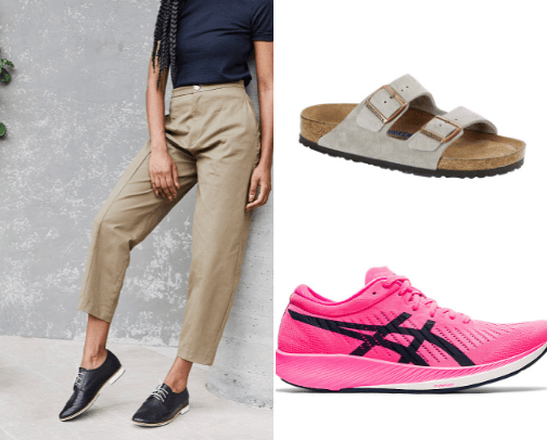 The Footwear cover photo collage