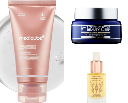 Skincare in your 40’s cover photo collage