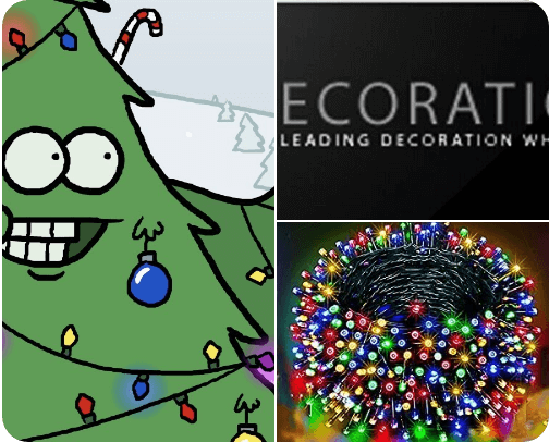 Decoration cover photo collage