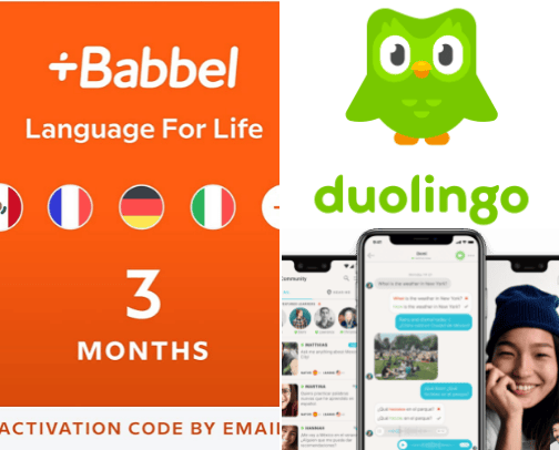 Language Learning Tools cover photo collage
