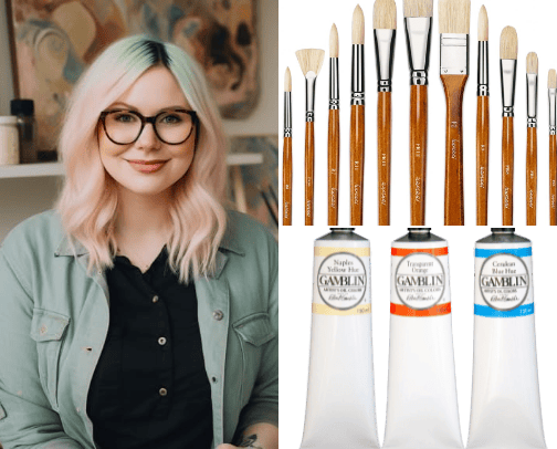 Art Supplies cover photo collage