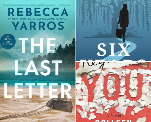 Books that will break your heart. cover photo collage