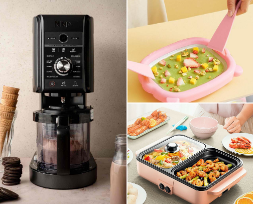 Lazy kitchen gadgets that ATE🍔🧇🥭 cover photo collage