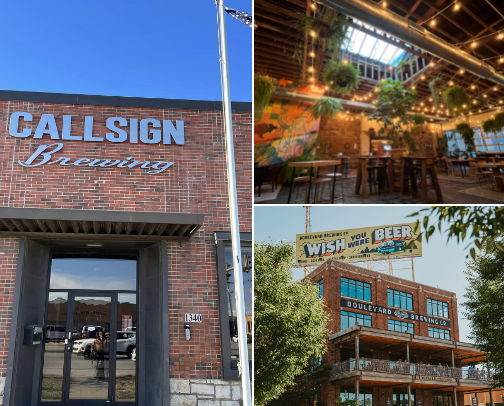 A brewery hoppers dream (Kansas City Edition) cover photo collage