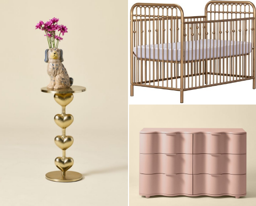The cutest decor and furniture for a nursery cover photo collage
