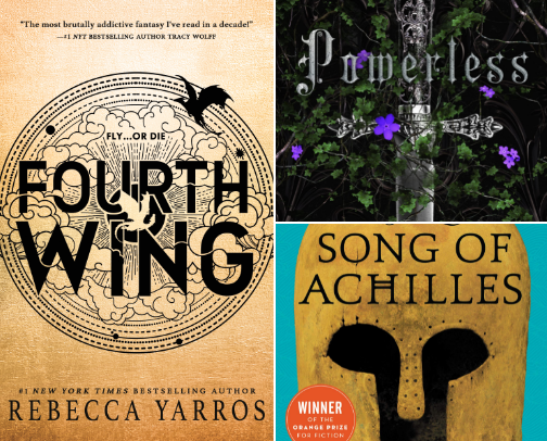 books recs cover photo collage