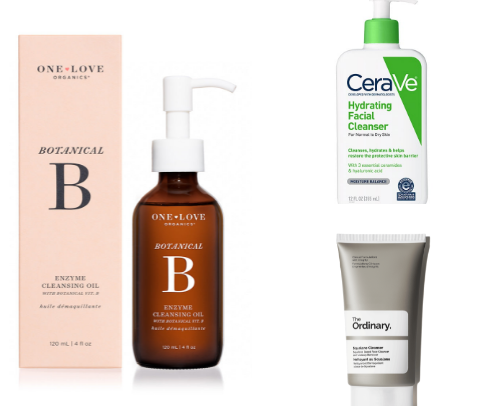 Hailey Bieber's fav skincare products cover photo collage
