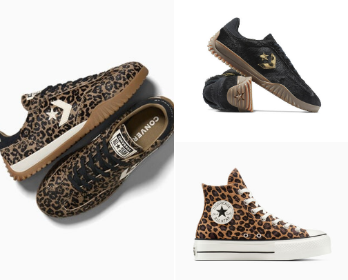 Converse Jungle Leopard Sneakers 🐾🐆 cover photo collage