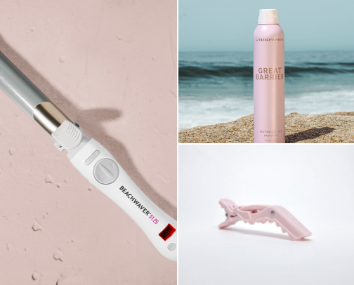 “Beachy Waves” hair must haves!! cover photo collage