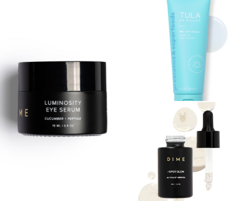 Skincare faves for your 30s cover photo collage