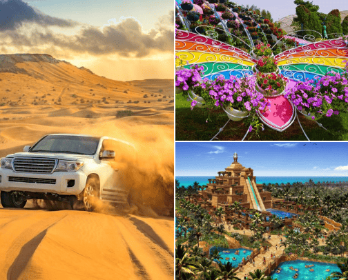 dubai 🇦🇪 cover photo collage