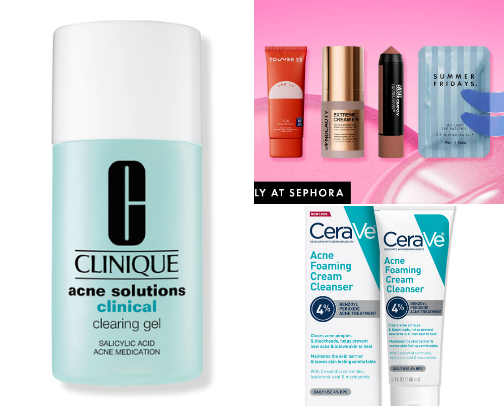 Skincare🥰 cover photo collage