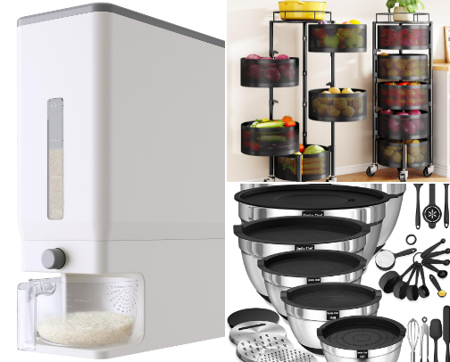 Kitchen products cover photo collage