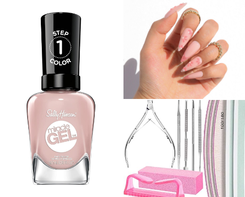Nails on a Budget 💅🏻 cover photo collage