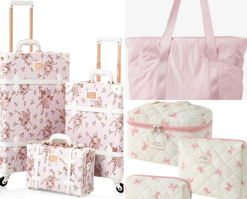 Spring Packing Essentials 🌸 cover photo collage