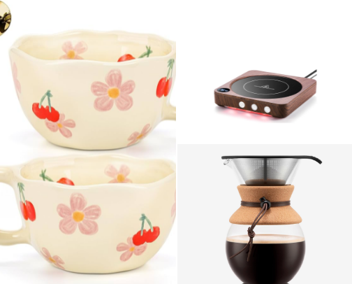 Cozy Home & Coffee cover photo collage
