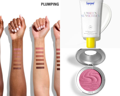 My favorite beauty recs cover photo collage