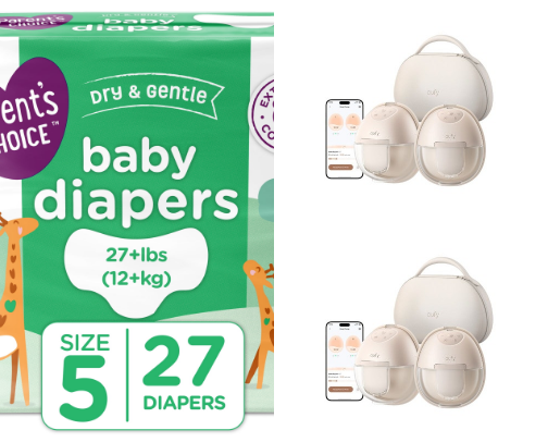 Baby items cover photo collage