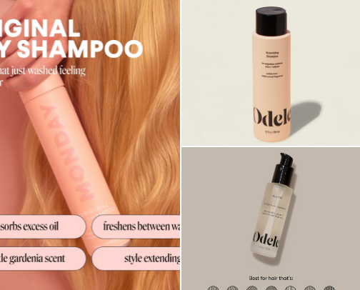 Haircare🎀 cover photo collage