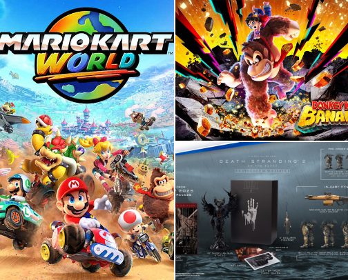 Video Games that I want to play cover photo collage