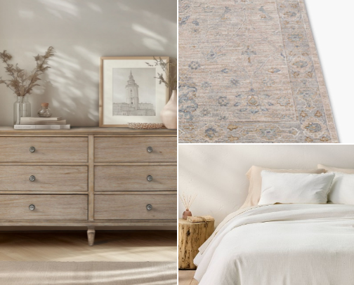 A Cozy Bedroom Retreat: My Favorite Finds for a Warm, Serene Space cover photo collage