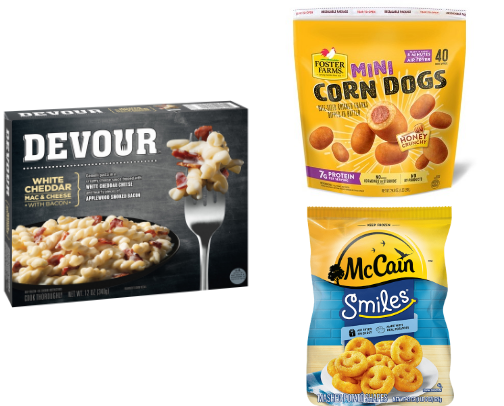 My Frozen Food Faves 🌯 cover photo collage