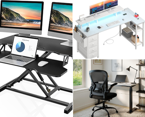 💼 Home Office Setup Essentials for Productivity cover photo collage
