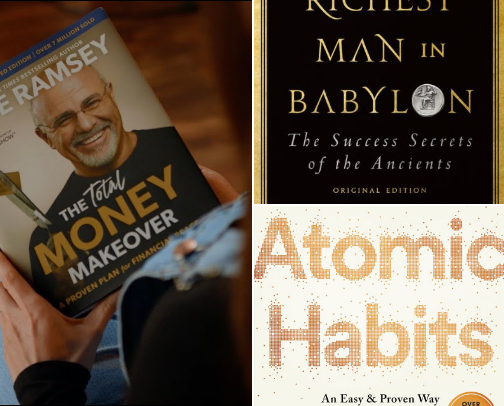 Faith & Finance Reads for Life-Changing Money Moves cover photo collage