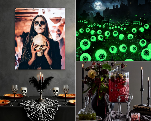 Spooky Summer Party Ideas cover photo collage