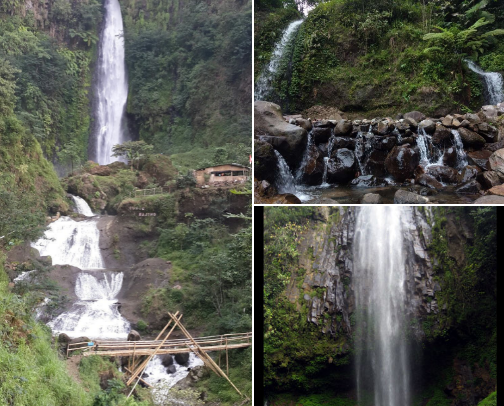 The Best Waterfalls in Pekalongan for Adventure Lovers in Indonesia cover photo collage