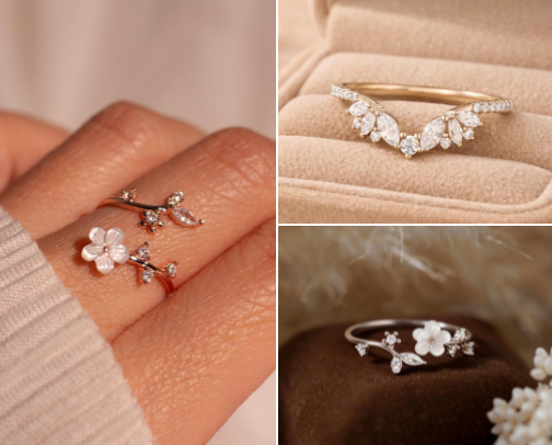 Aesthetic & Minimalist Jewelry cover photo collage