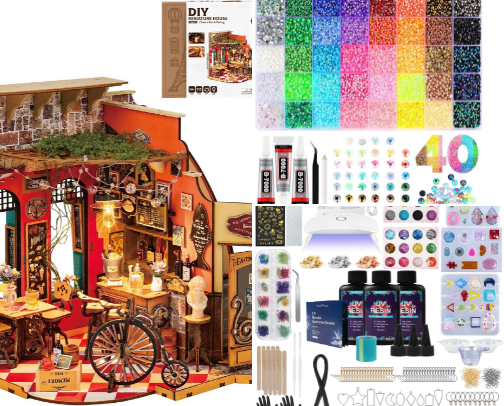 UNIQUE, fun craft projects that anyone can do! cover photo collage