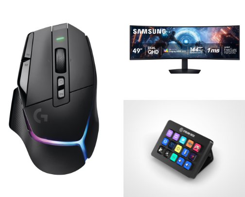 Tech & Gaming Must-Haves cover photo collage