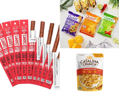 High Protein Picks cover photo collage