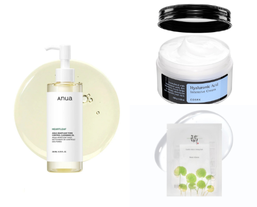 Tried and tested skincare products cover photo collage
