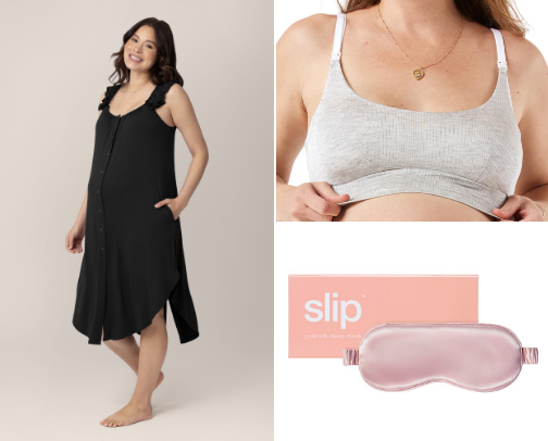 What I Actually Used in My Hospital Bag cover photo collage