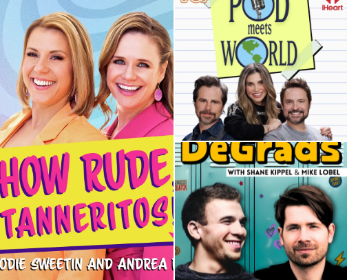 Podcast, you should be listening to cover photo collage