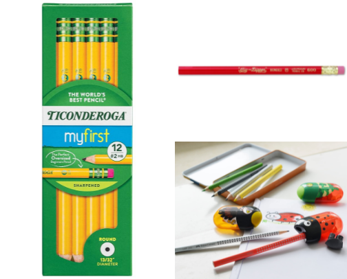 Favorite pencils - students to adults cover photo collage