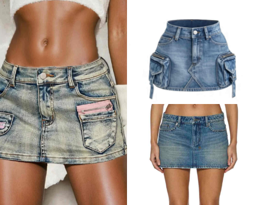 Cute and far from basic skirts cover photo collage
